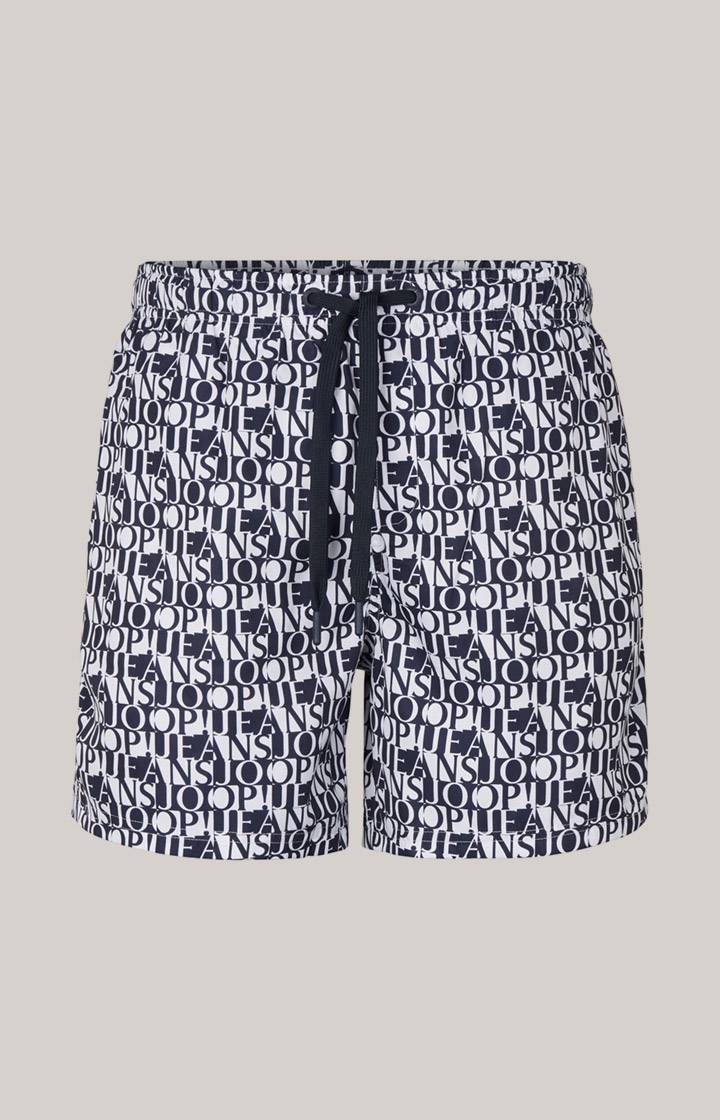 Joop Badeshorts Siesta Beach in Dunkelblau/Weiß Fabrikpreis