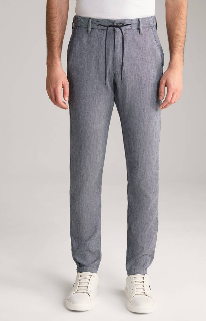 Joop Leinen-Mix Chino Maxton in Navy meliert Super Rabatt