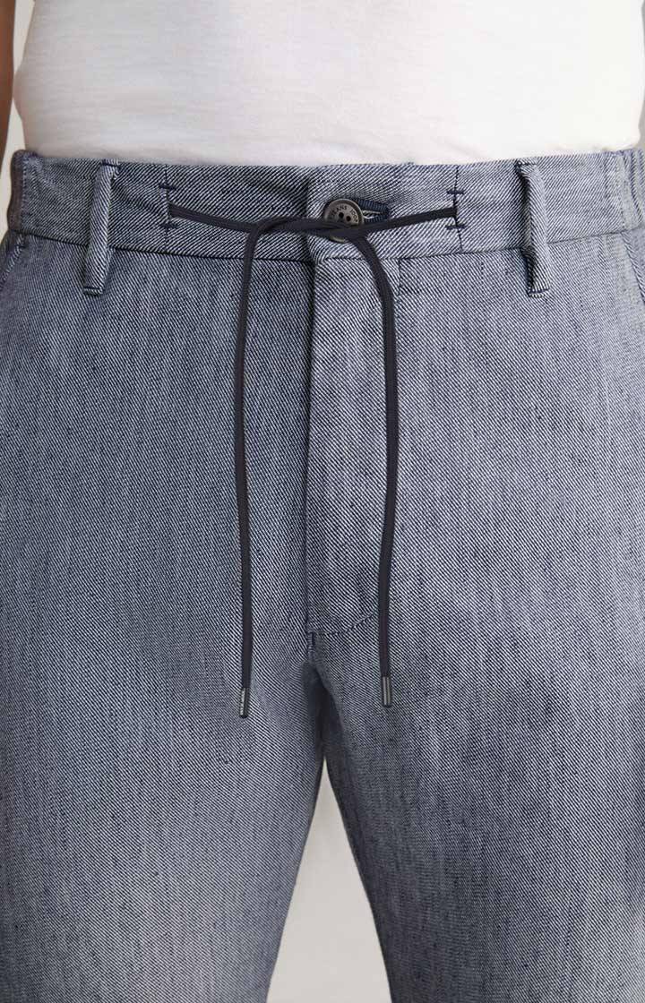 Joop Leinen-Mix Chino Maxton in Navy meliert Super Rabatt