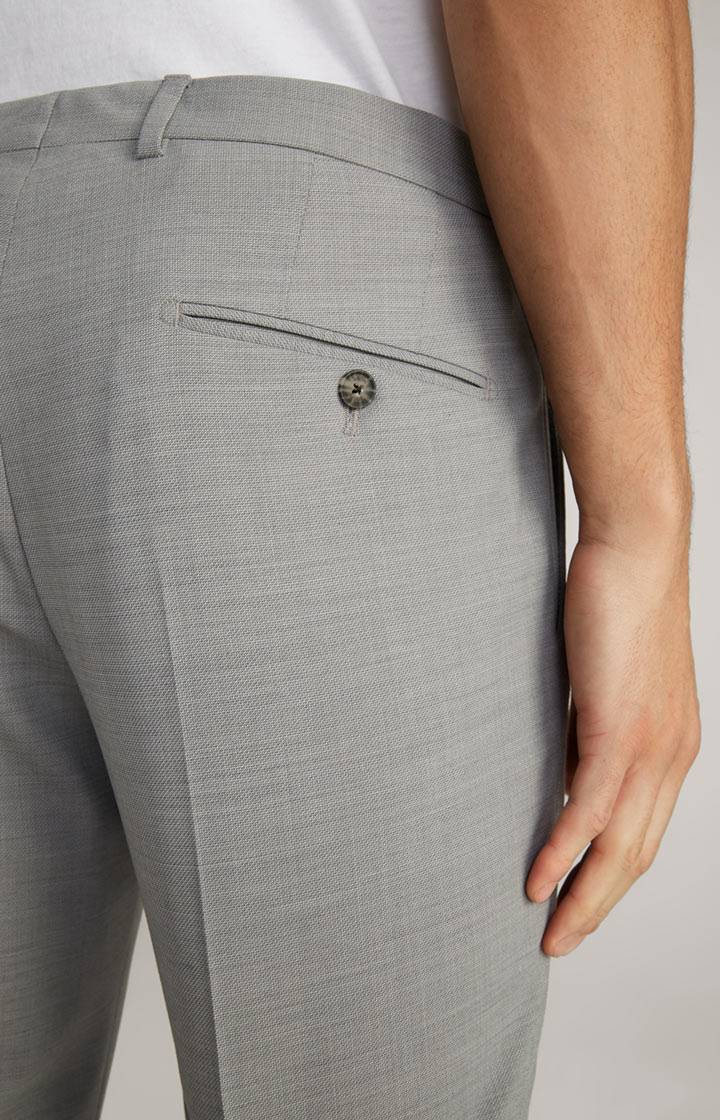 Joop Baukasten-Hose Blayr in Grau strukturiert Fabrikladen