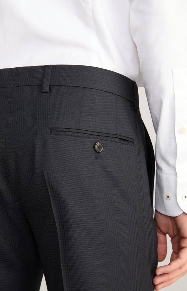Joop Baukastenhose Blayr in Navy kariert Im Verkauf