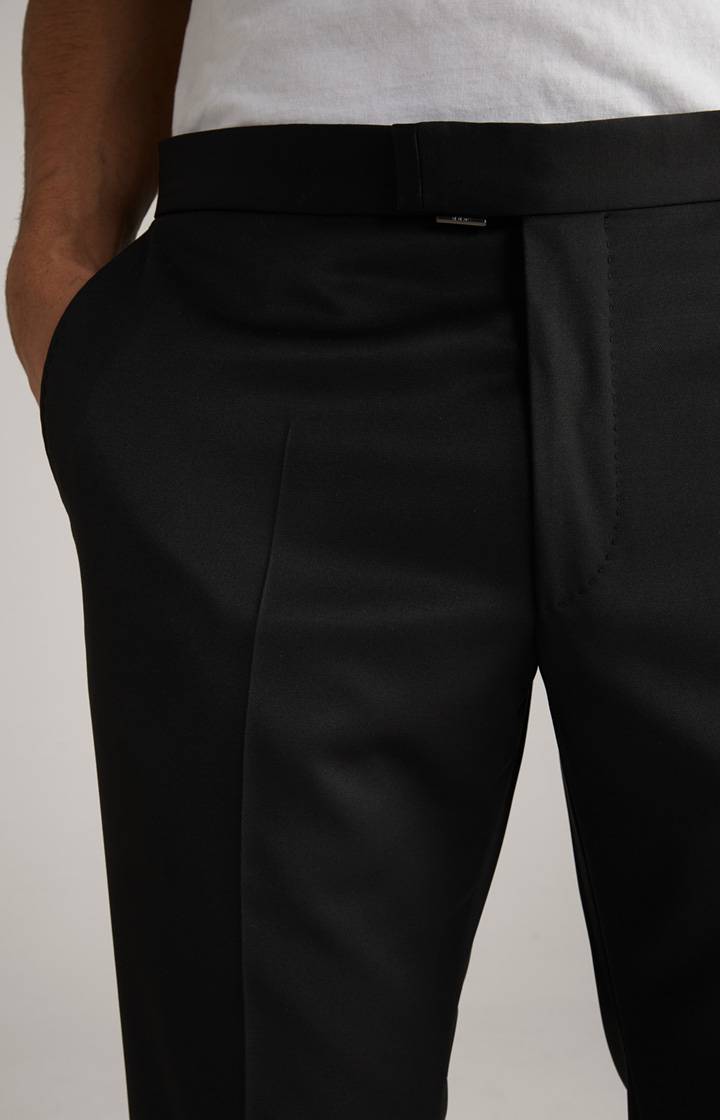 Joop Smoking-Baukastenhose Bask in Schwarz zollfrei