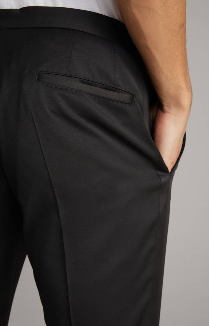 Joop Smoking-Baukastenhose Bask in Schwarz zollfrei