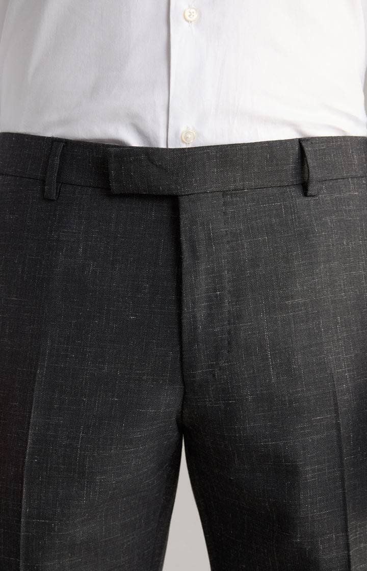 Joop Leinenmix Baukasten-Hose Blayr in Anthrazit meliert 2025