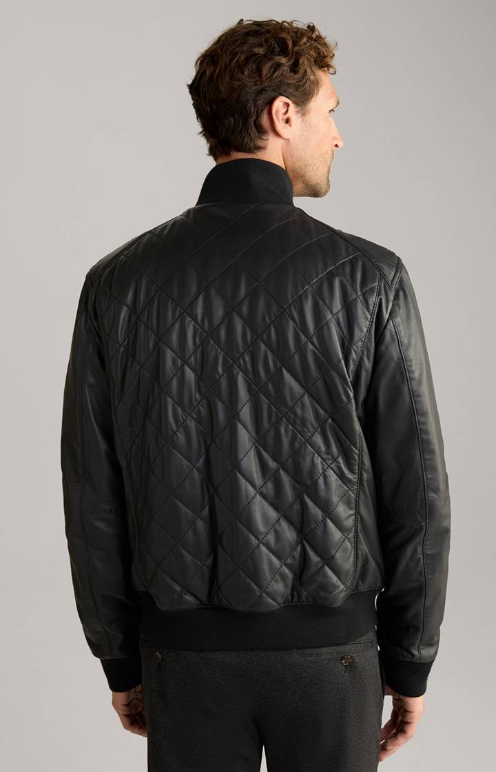 Joop Leder-Blouson Tobos in Schwarz Hotsell