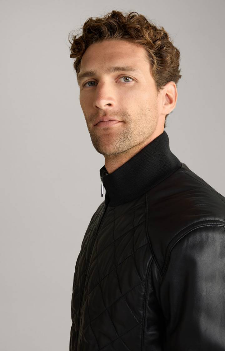 Joop Leder-Blouson Tobos in Schwarz Hotsell