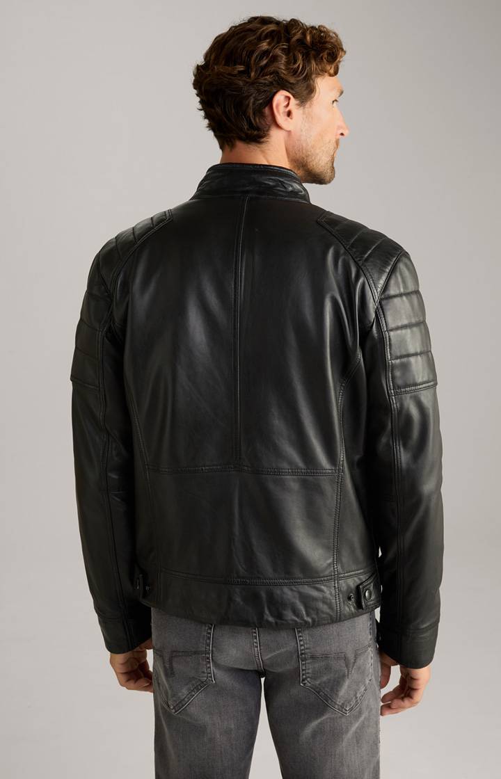 Joop Lederjacke Lima in Schwarz Schlussverkauf