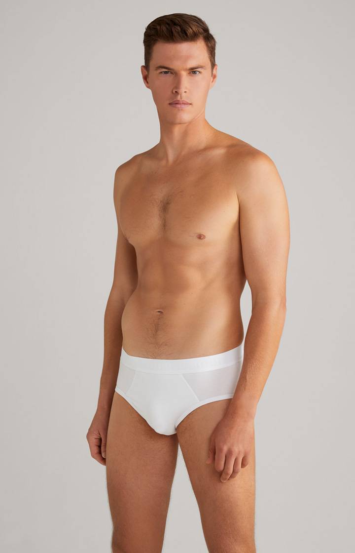 Joop 2er-Pack Modal Cotton Stretch Slip in Weiß Versandkostenfrei