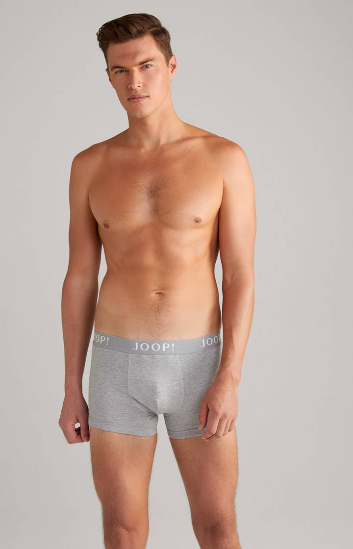 Joop 3er-Pack Fine Cotton-Stretch Boxer in Schwarz/Navy/Grau meliert Cyber Monday