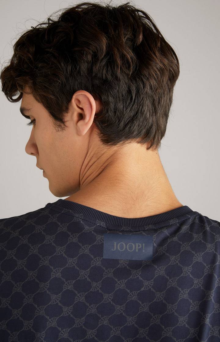 Joop Cornflower Loungewear Longsleeve in Navy gemustert Osterangebot