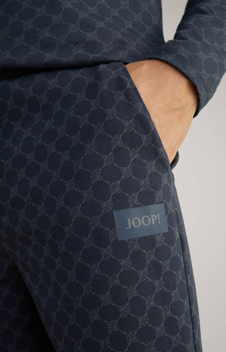 Joop Loungewear Shorts in Navy gemustert Muttertagsangebot