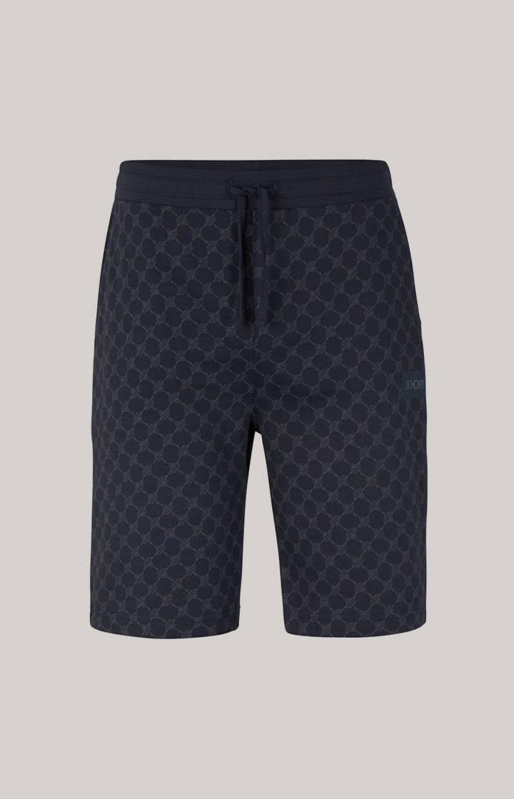 Joop Loungewear Shorts in Navy gemustert Muttertagsangebot