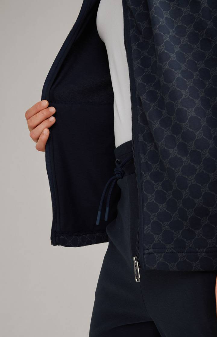Joop Loungewear Sweatjacke in Dunkelblau Valentinstagsangebot