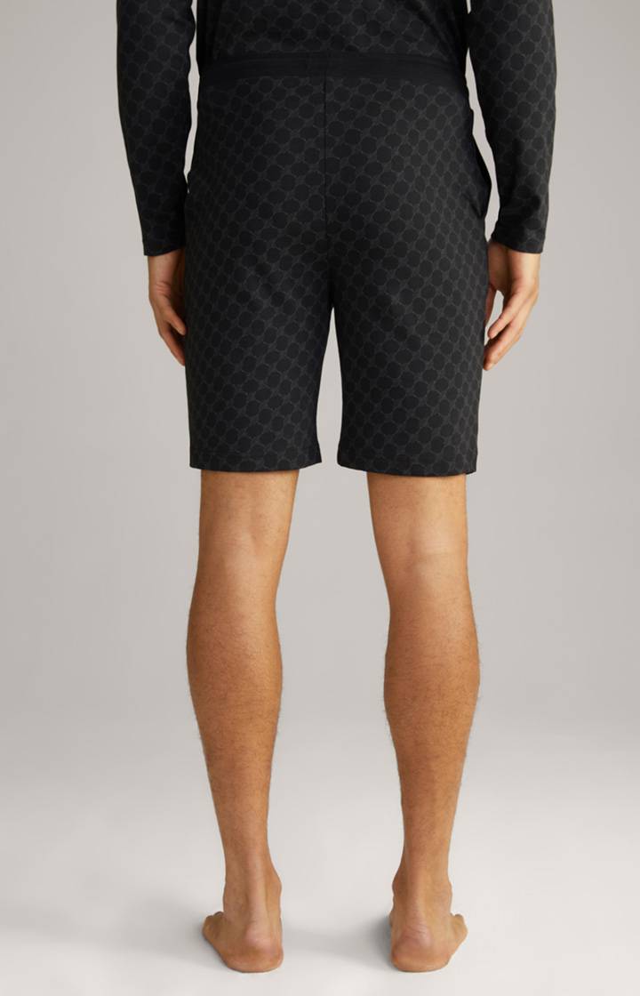 Joop Loungewear Shorts in Schwarz gemustert Top Angebot