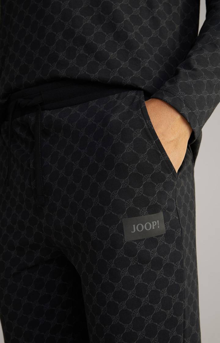 Joop Loungewear Shorts in Schwarz gemustert Top Angebot