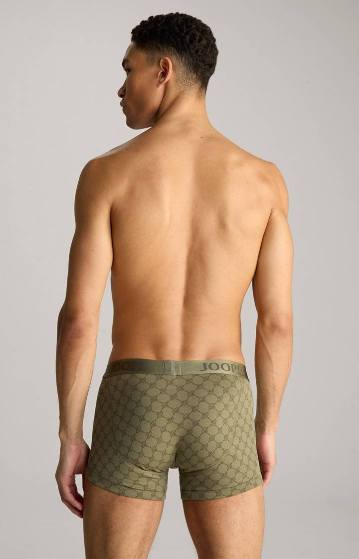 Joop 3-er Pack Boxer in Oliv/Weiß/Blau gemustert Exklusive Angebote