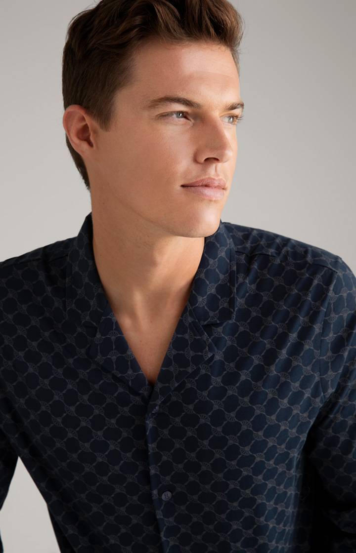 Joop Cornflower Baumwoll-Pyjama in Dunkelblau Sonderangebote