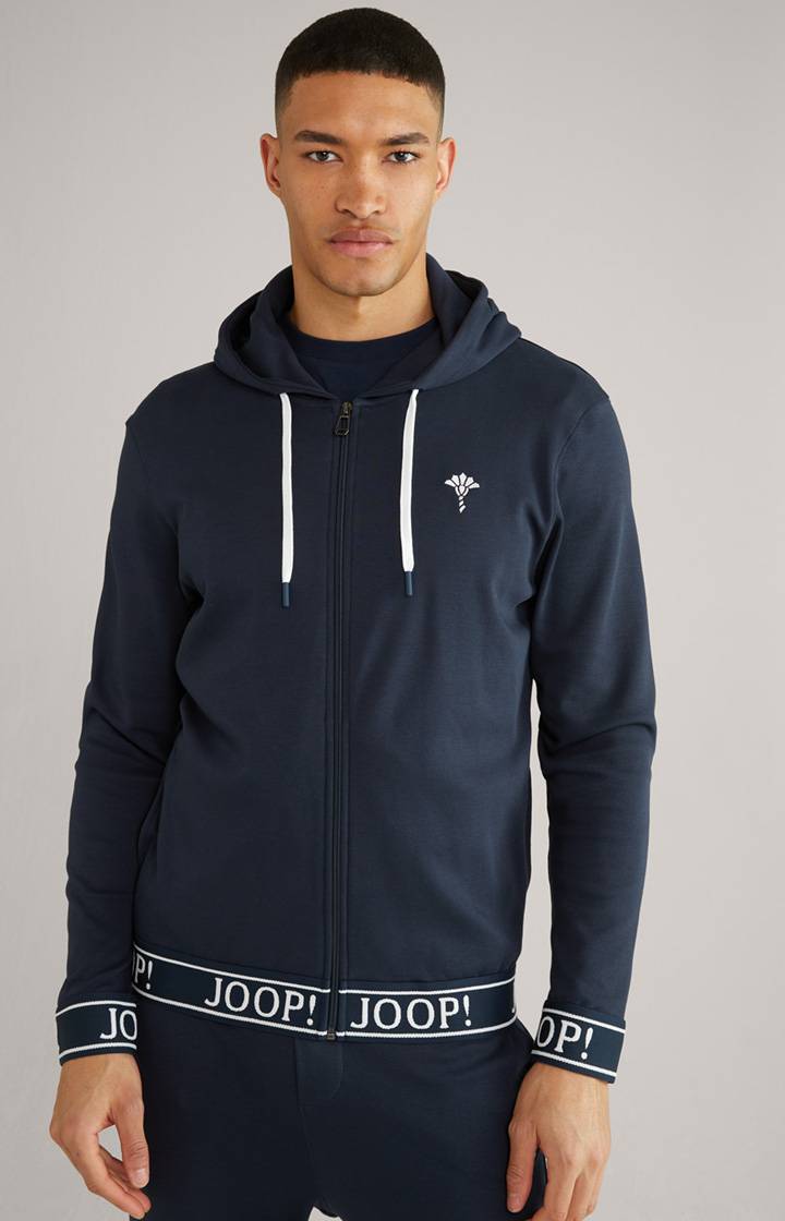 Joop Hoodie-Sweatjacke in Dunkelblau VIP-Rabatte