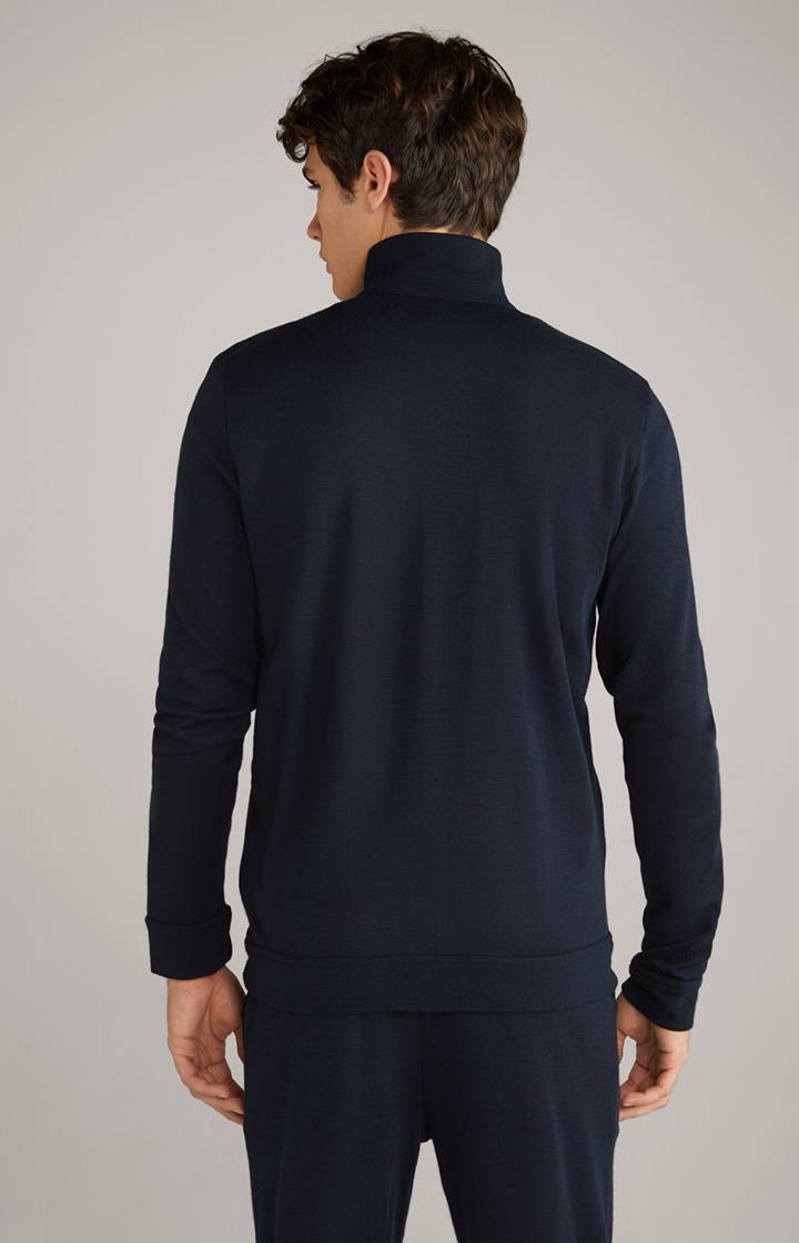 Joop Loungewear Sweatjacke in Dark Blue Super Sparpreis
