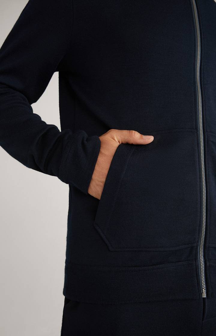 Joop Loungewear Sweatjacke in Dark Blue Super Sparpreis