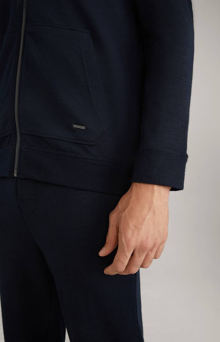 Joop Loungewear Sweatjacke in Dark Blue Super Sparpreis