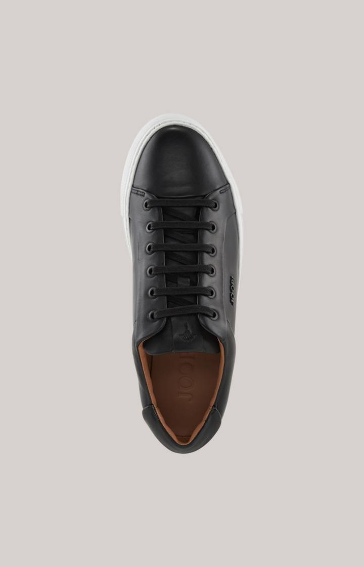 Joop Leder-Sneaker Tinta Coralie in Schwarz Kostenloser Versand international