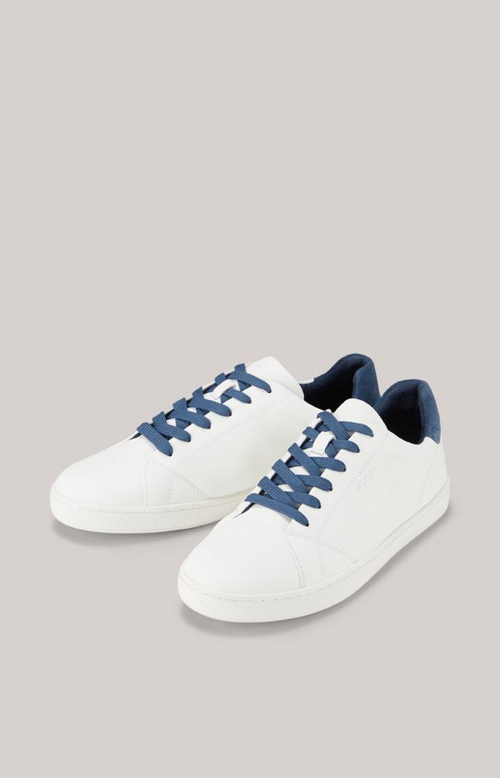 Joop Sneaker Stampa Fine Strade in Weiß/Blau 50% Rabatt für begrenzte Zeit