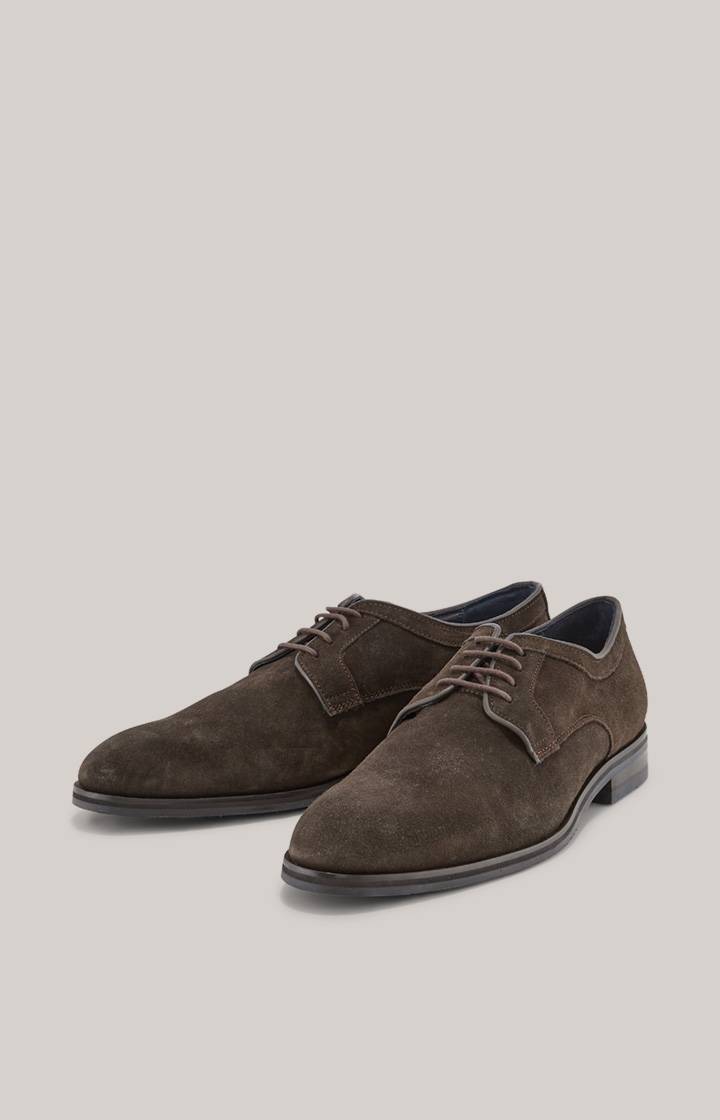 Joop Lace-Up Velluto Kleitos in Dunkelbraun Lagerräumung