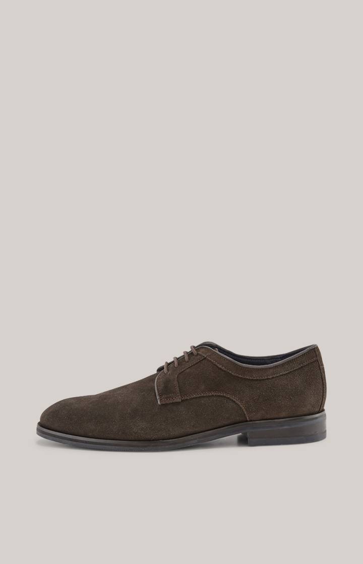 Joop Lace-Up Velluto Kleitos in Dunkelbraun Lagerräumung