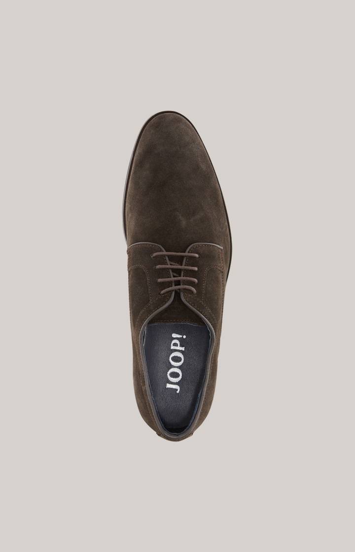 Joop Lace-Up Velluto Kleitos in Dunkelbraun Lagerräumung