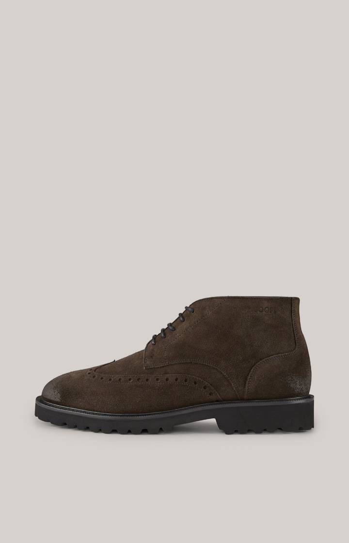 Joop Low Boots Velluto New Danilo in Dunkelbraun Online Outlet