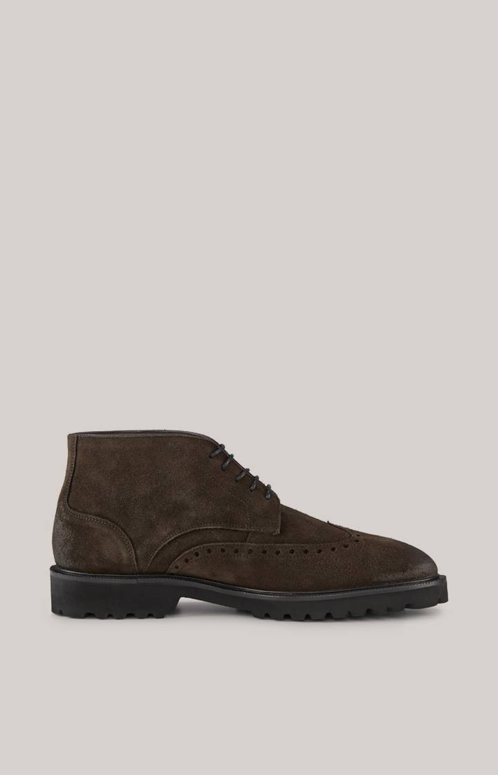 Joop Low Boots Velluto New Danilo in Dunkelbraun Online Outlet