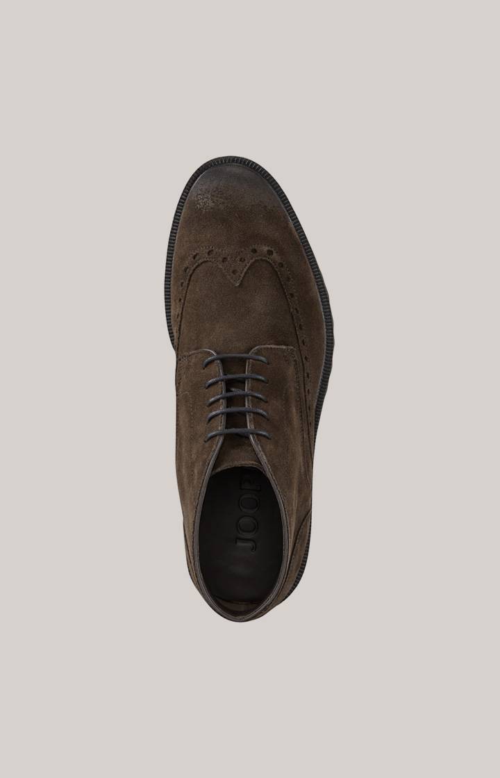 Joop Low Boots Velluto New Danilo in Dunkelbraun Online Outlet