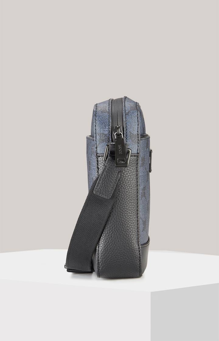 Joop Schultertasche Mazzolino Rafael in Dunkelblau gemustert Wochenangebot