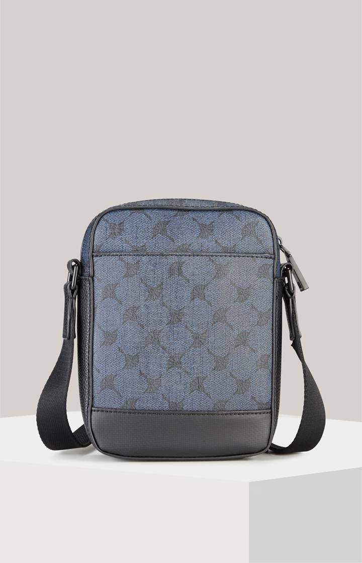 Joop Schultertasche Mazzolino Rafael in Dunkelblau gemustert Wochenangebot