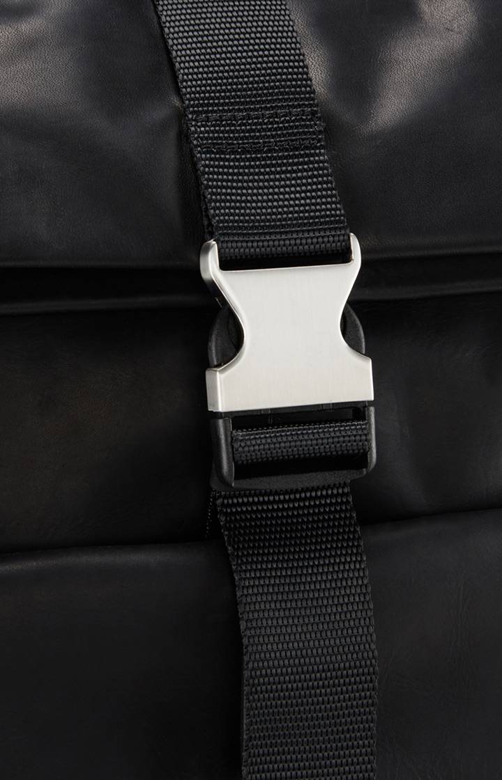 Joop Leder-Rucksack Loreto Rico in Schwarz Letzter Tag