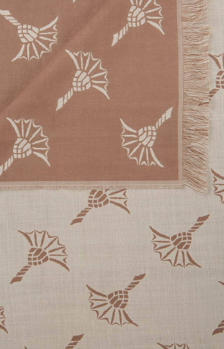 Joop Cornflower-Schal Feris in Beige Große Rabatte