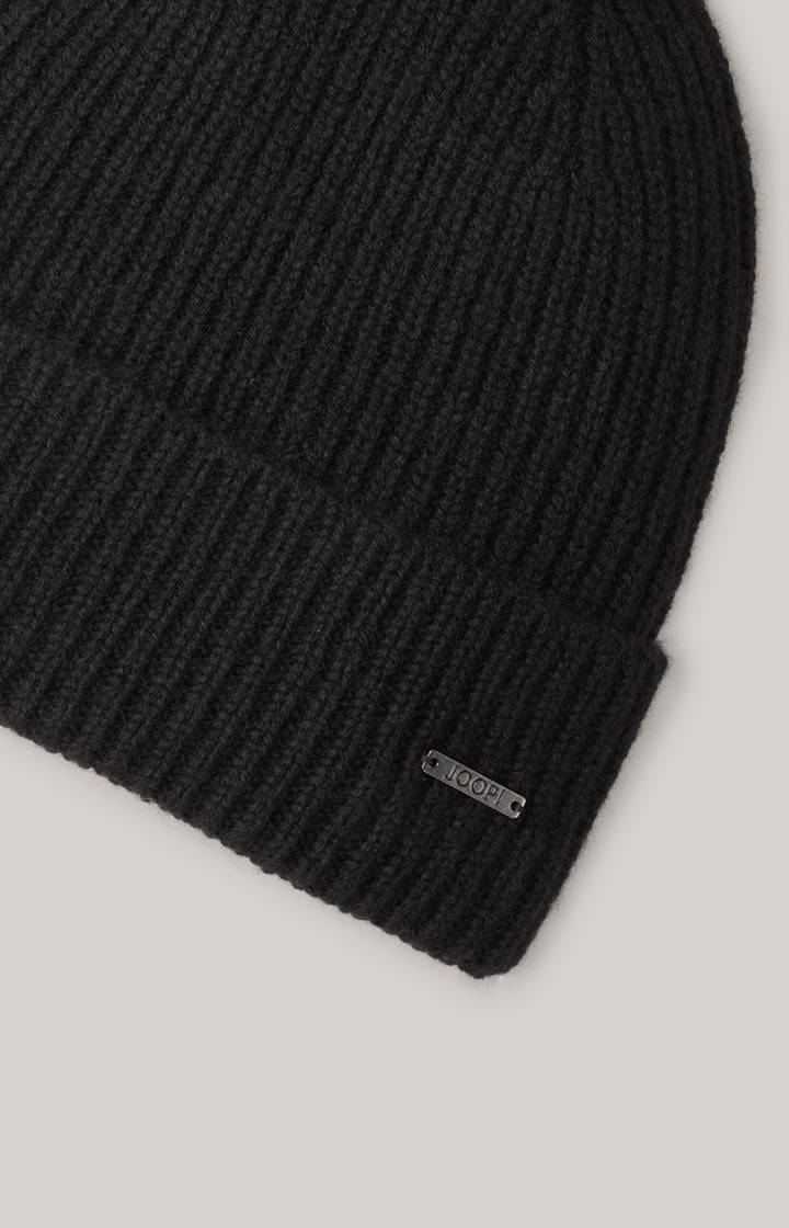 Joop Cashmere-Mütze Fenol in Schwarz Kauf eins, bekomm eins gratis