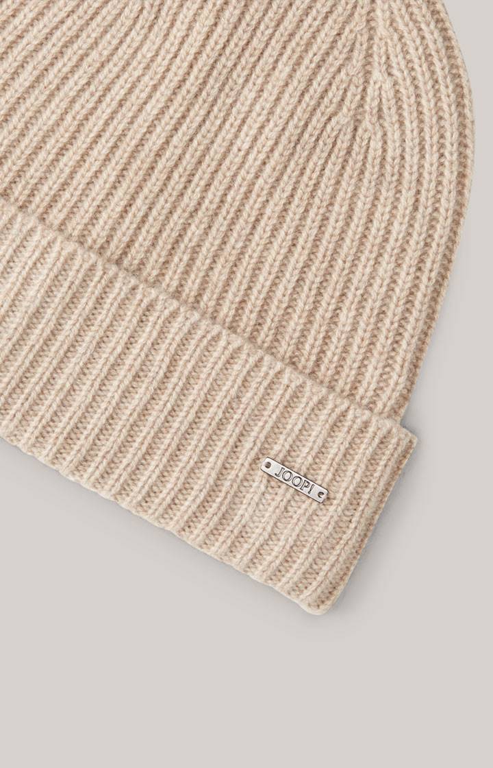 Joop Cashmere-Mütze Fenol in Beige Wochenangebot
