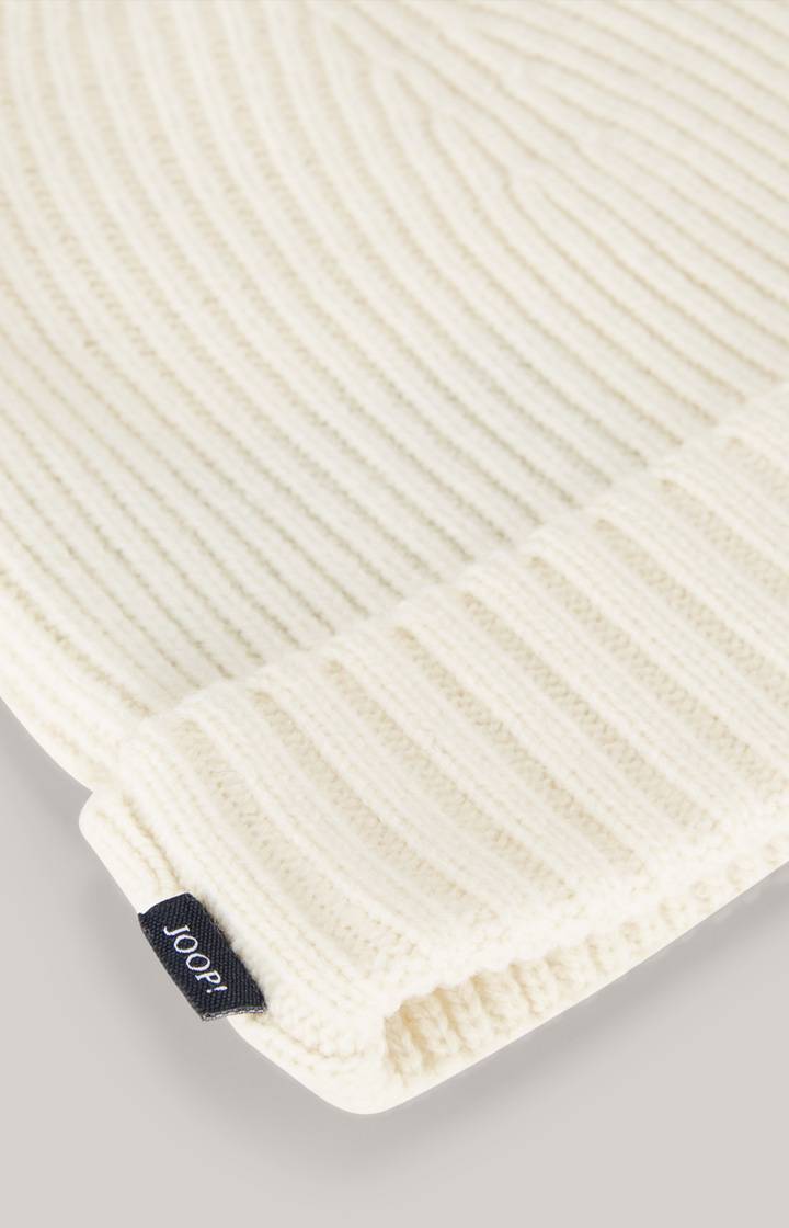 Joop Strick-Mütze Francis in Offwhite Kostenlose Rückgabe