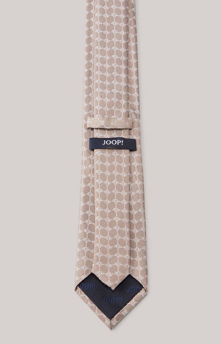 Joop Cornflower-Seidenkrawatte in Hellbraun gemustert Osterangebot