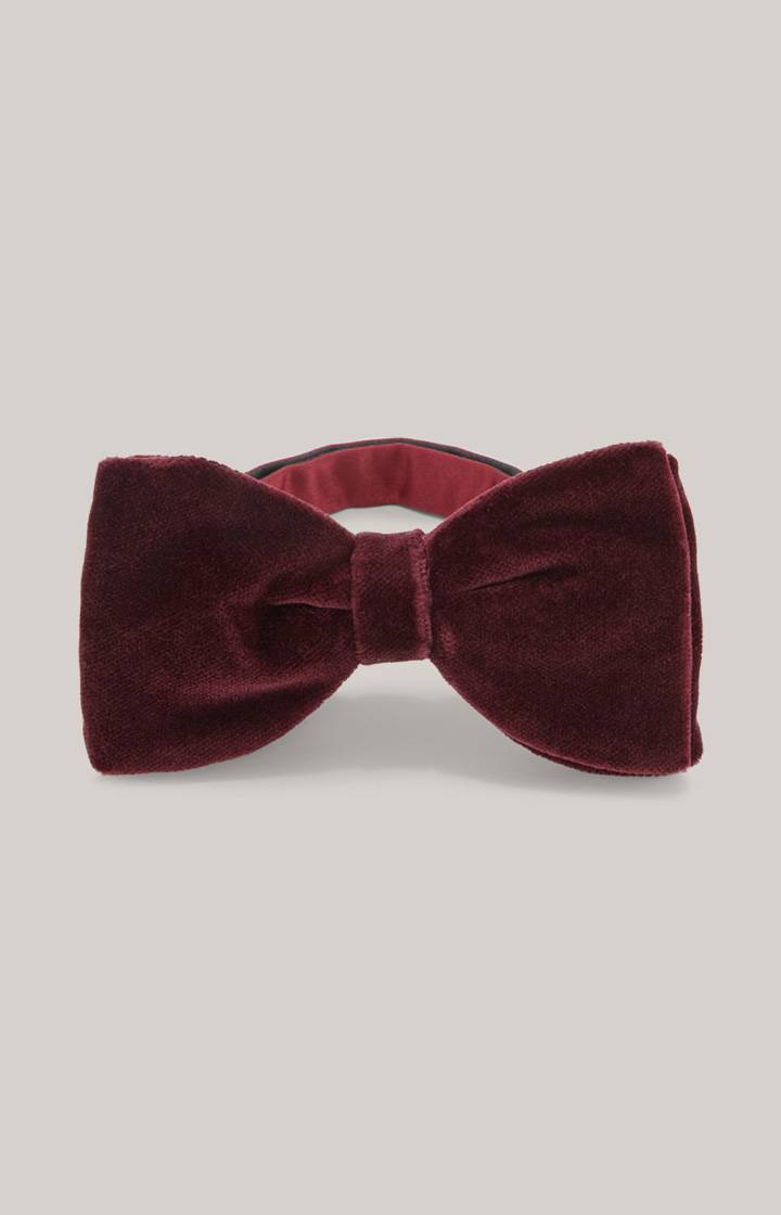 Joop Samt-Fliege in Dunkelrot Top Angebot