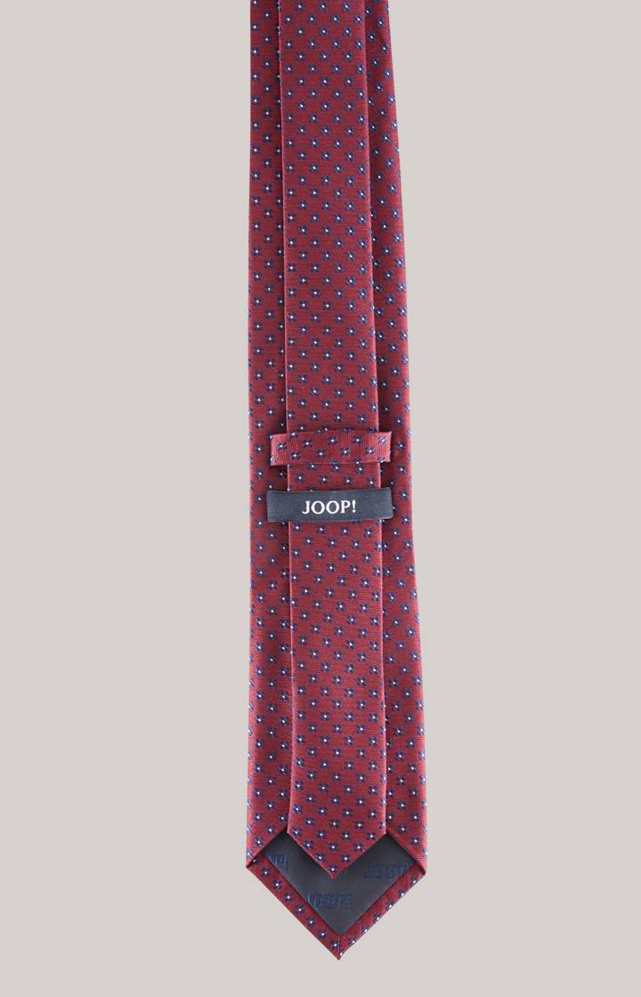 Joop Seidenkrawatte in Dunkelrot gemustert Kauf eins, bekomm eins gratis