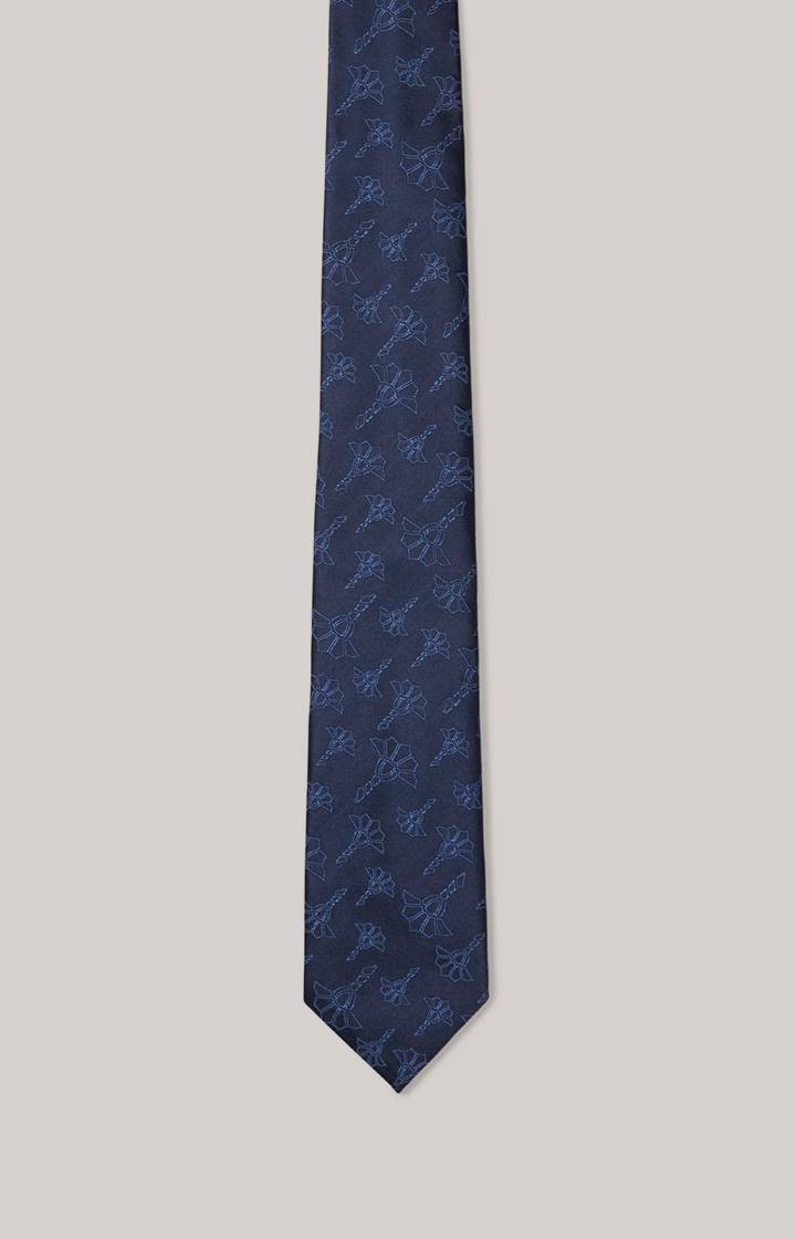 Joop Cornflower-Seidenkrawatte in Dunkelblau gemustert Zeitbegrenzte Promotion