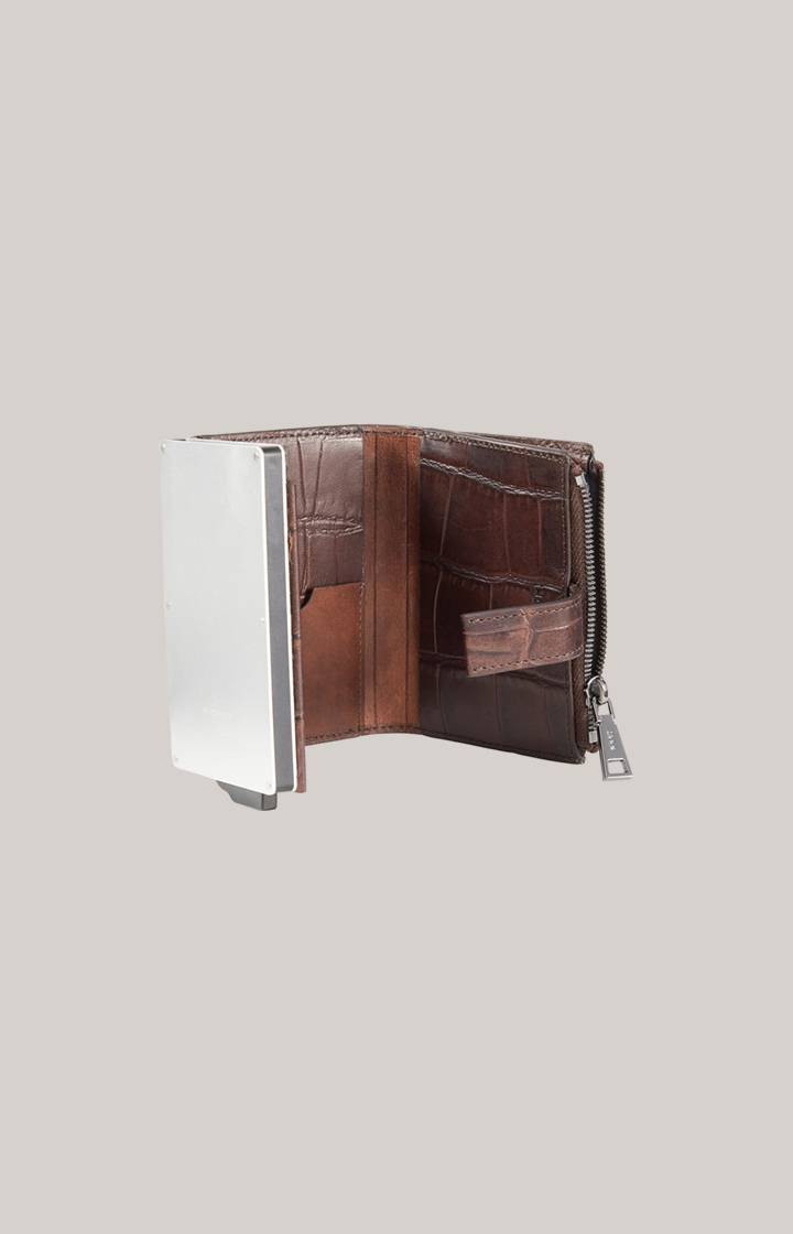 Joop Karten-Etui Fano C-Four E-Cage in Dunkelbraun 50% Rabatt mit kostenlosem Versand