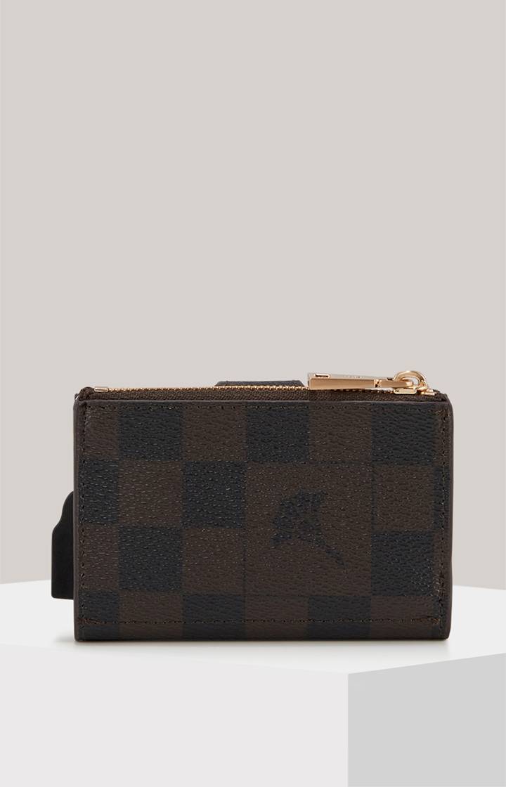 Joop Karten-Etui Cortina Piazza C-Four in Dunkelbraun Begrenzt auf 3 Tage