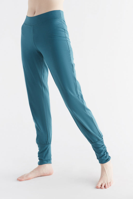 Leela Cotton 4415T | Damen Yogahose stretch - Tanne Blitzangebot