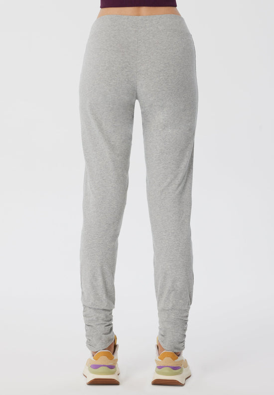 Leela Cotton 4415G | Damen Yogahose stretch - Hellgrau Neuheiten