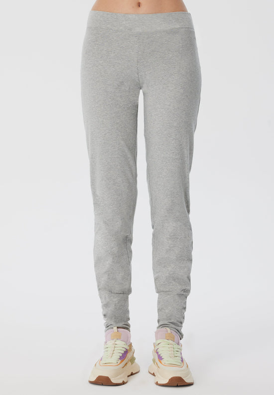 Leela Cotton 4415G | Damen Yogahose stretch - Hellgrau Neuheiten
