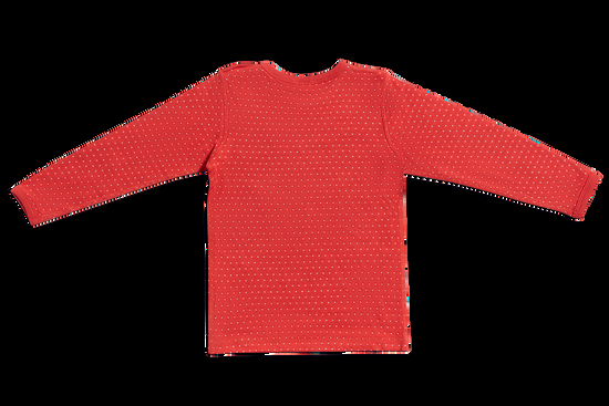 Leela Cotton 2650RW | Baby Wendelangarmshirt - Hibiskus-Naturweiss Wochenangebot